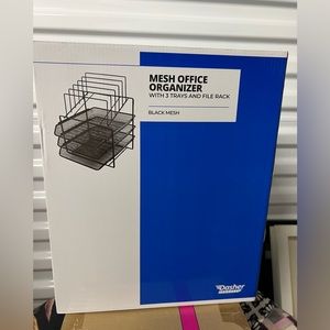 Mesh office organizer